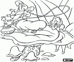 Cool Coloring Sheets on Alice In Wonderland Coloring Pages  Alice In Wonderland Coloring Book