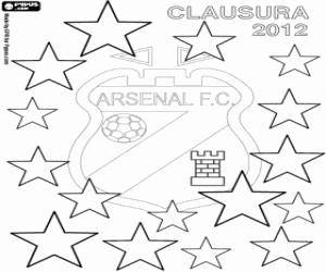 arsenal colouring pictures