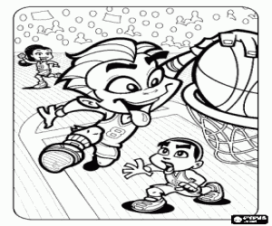 Basketball Coloring Pages on Basketball Printable Coloring Pages