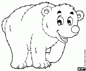 Раскраски медведя для детей 4-5 лет Раскраски медведя для детей 4-5 лет