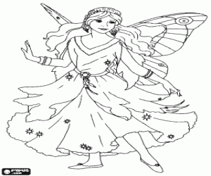 Fairy Coloring Pages on Fairies Coloring Pages  Fairies Coloring Book  Fairies Printable Color