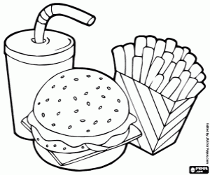 Breakfast Food Coloring Pages #7 Breakfast Food Coloring Pages #7