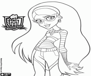 Monster Coloring Pages on Monster High Coloring Pages  Monster High Coloring Book  Monster High