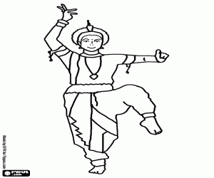 Hinduism Colouring Pages