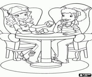 muffin coloring pictures