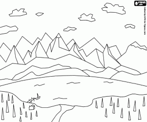 lakes coloring pages - photo #39