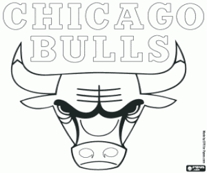 Logo Chicago Bulls, NBA team.