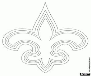 saints football coloring pages to print - photo #8