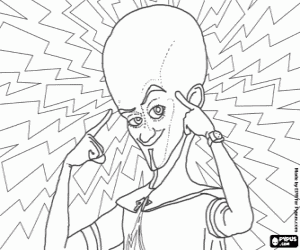 Coloring Megamind