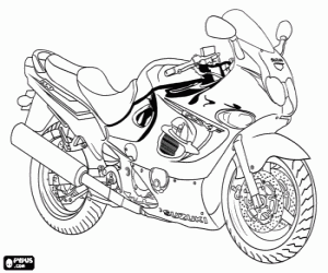 Motorcycle Coloring Pages on Motorcycles Coloring Pages  Motorcycles Coloring Book  Motorcycles