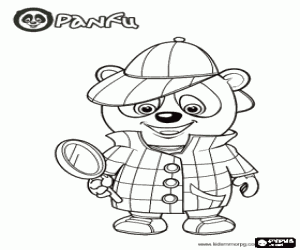 Detective Coloring Sheets