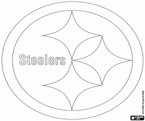 pittsburgh steelers logo Colouring Pages