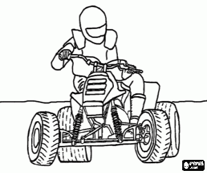 Atv Coloring Sheets