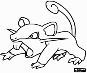 Rat Attack Pokemon