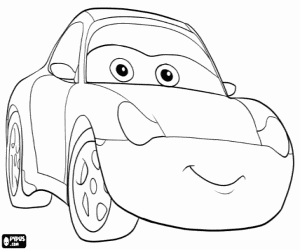Alphabet Coloring Sheets Disney Cars Pages Printable Book Color Sally