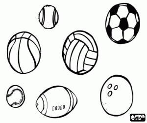 Sports Coloring Sheets on Other Ball Sports Coloring Pages  Other Ball Sports Coloring Book