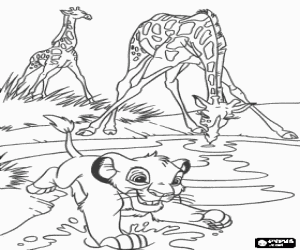 Stream Coloring Page