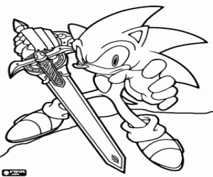 Sonic Coloring Sheets on Sonic Coloring Pages  Sonic Coloring Book  Sonic Printable Color Pages