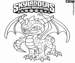 dark spyro the dragon coloring pages - photo #14
