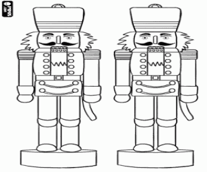 Nutcracker Coloring Pages on Soldier Shaped Nutcracker As A Christmas Decoration Coloring Page