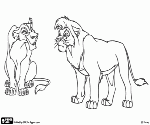Scar Coloring Pages