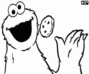 Cookie Monster Coloring Pages on Sesame Street Coloring Pages  Sesame Street Coloring Book  Sesame