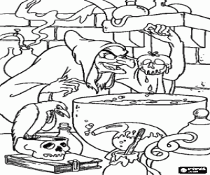 snow white witch apple coloring pages - photo #20