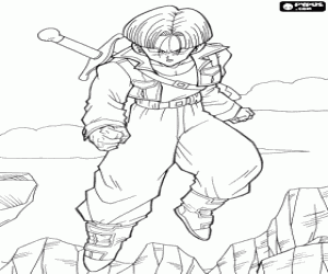 Trunks Coloring Pages