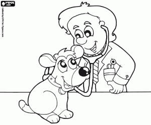 vet coloring pages