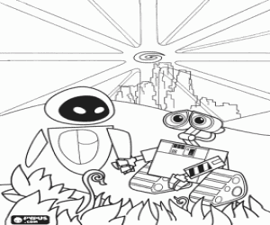 walle coloring pages
