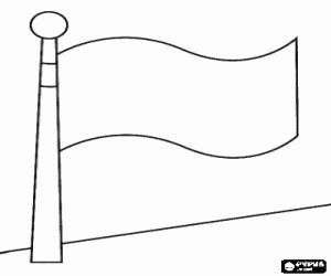 coloring book flag